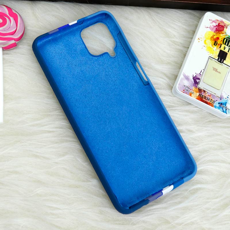 قاب سیلیکونی اورجینال رنگین کمانی Samsung Galaxy A12