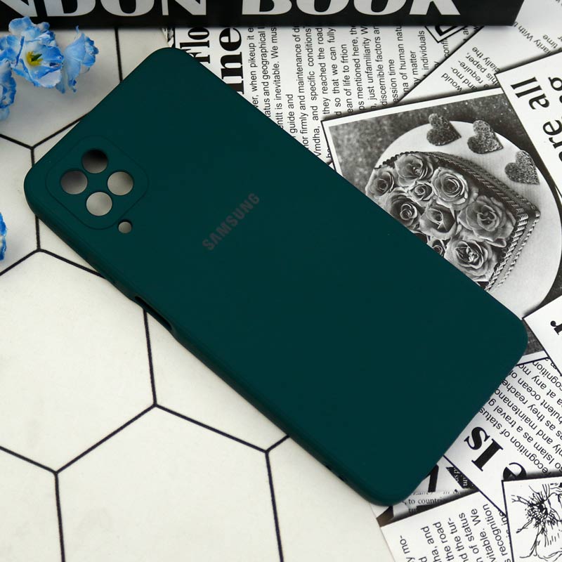 قاب سیلیکونی معمولی محافظ لنزدار Samsung Galaxy A12