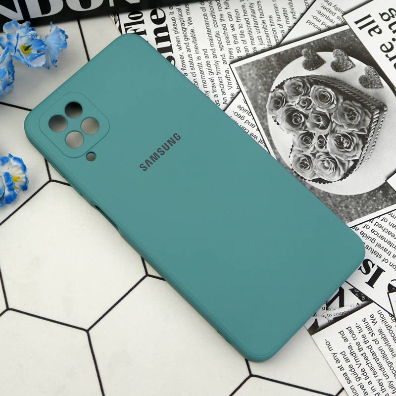 قاب سیلیکونی معمولی محافظ لنزدار Samsung Galaxy A12