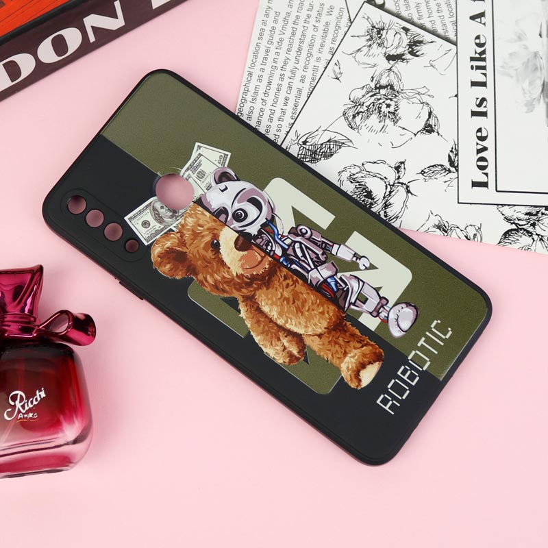 قاب طرحدار IMD 3D محافظ لنزدار Samsung Galaxy A20s