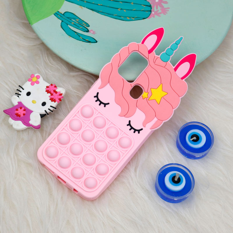 قاب اورجینال سیلیکونی یونیکورن پاپیتی Samsung Galaxy A21s