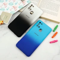 قاب سیلیکونی محافظ لنزدار دو رنگ Samsung Galaxy A21s