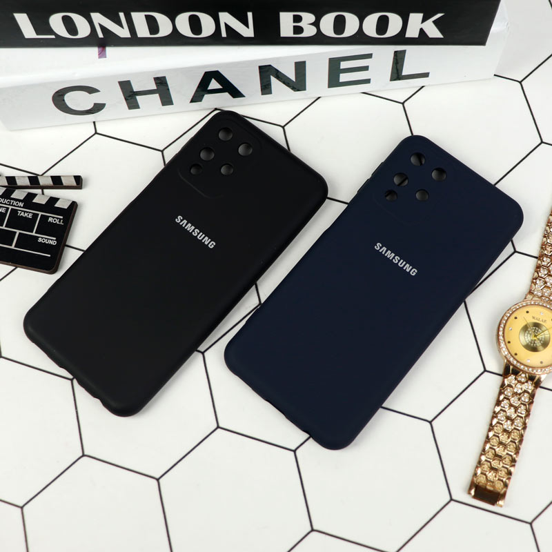 قاب سیلیکونی محافظ لنزدار Samsung Galaxy A22 4G