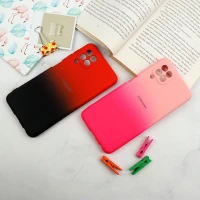 قاب سیلیکونی محافظ لنزدار دو رنگ Samsung Galaxy A22 4G