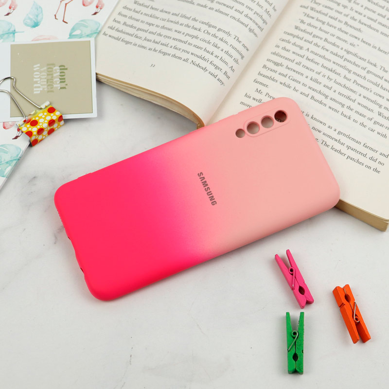 قاب سیلیکونی محافظ لنزدار دو رنگ Samsung Galaxy A30s/A50s