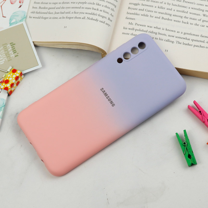 قاب سیلیکونی محافظ لنزدار دو رنگ Samsung Galaxy A30s/A50s