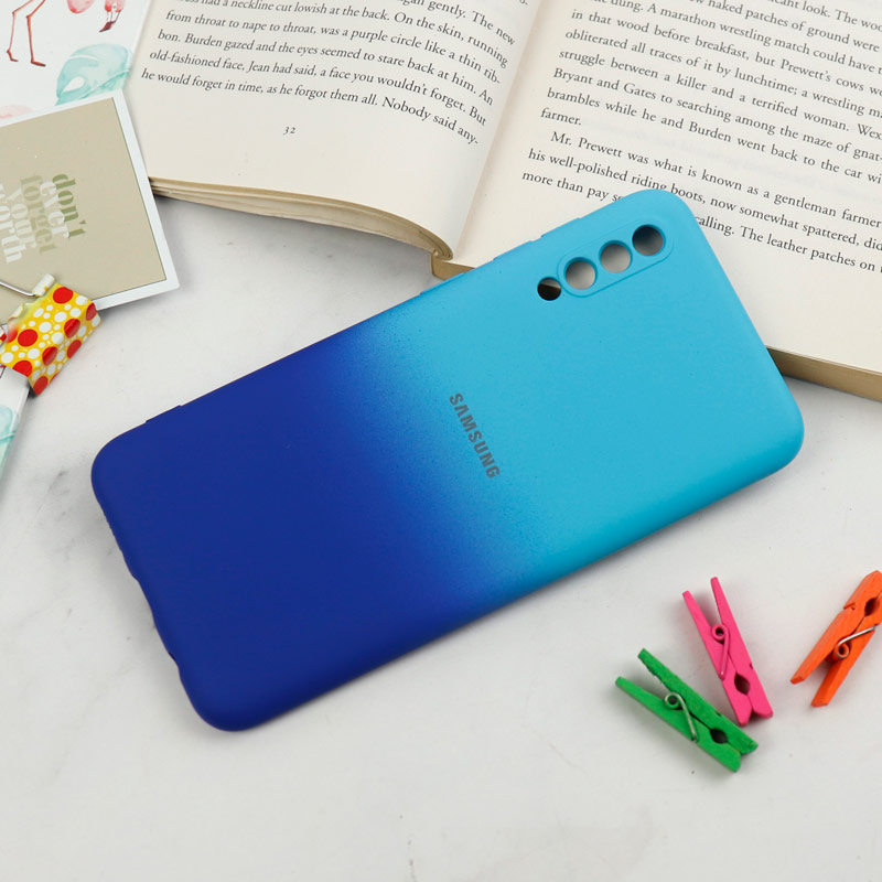قاب سیلیکونی محافظ لنزدار دو رنگ Samsung Galaxy A30s/A50s