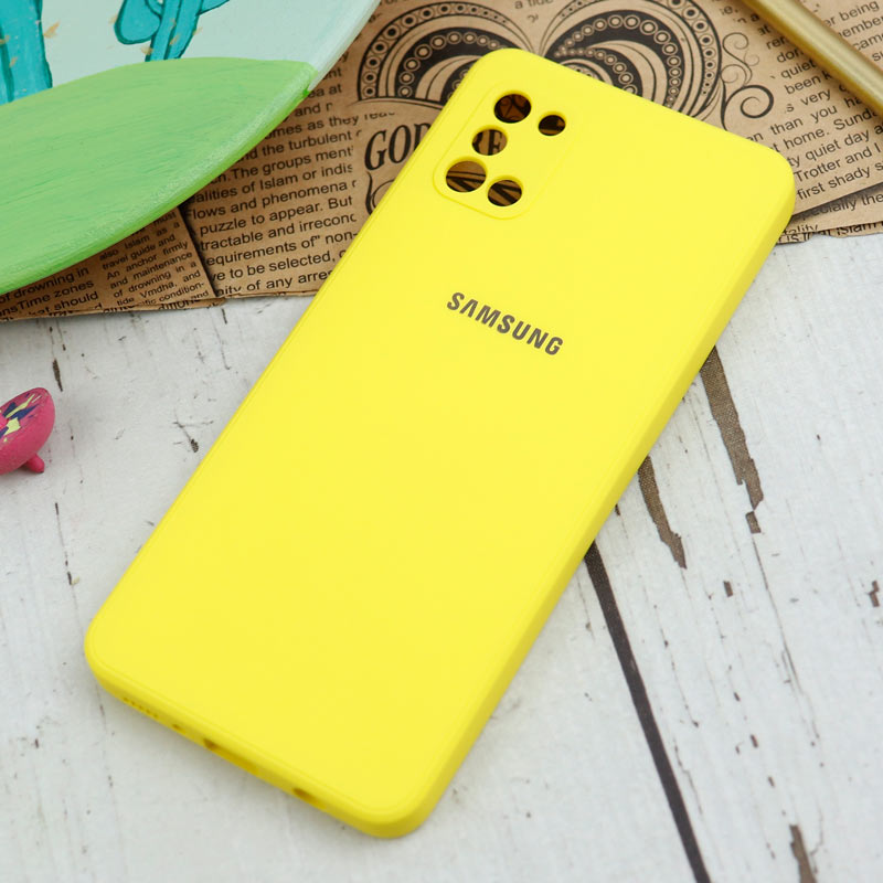 قاب سیلیکونی معمولی محافظ لنزدار Samsung Galaxy A31
