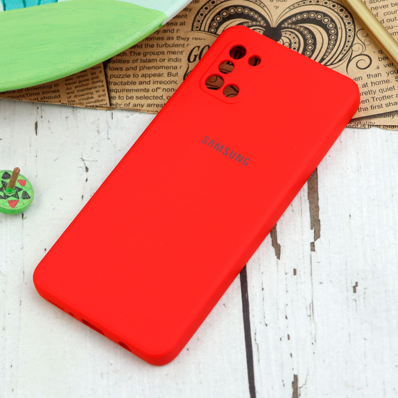 قاب سیلیکونی معمولی محافظ لنزدار Samsung Galaxy A31