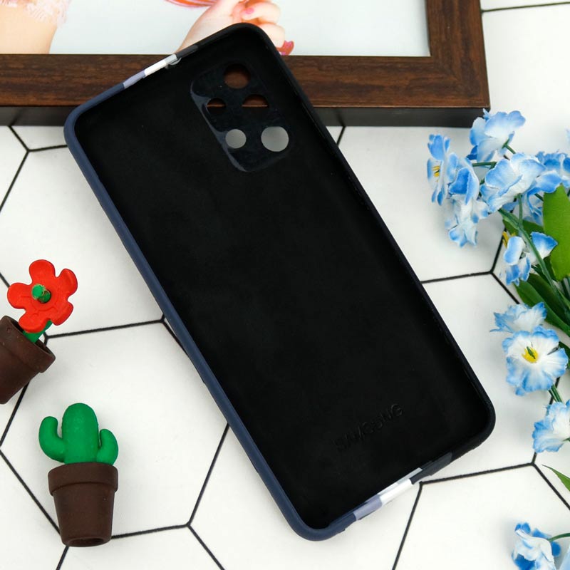قاب محافظ لنزدار سیلیکونی اورجینال رنگین کمانی Samsung Galaxy A32 4G