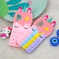 قاب اورجینال سیلیکونی یونیکورن پاپیتی Samsung Galaxy A32 4G