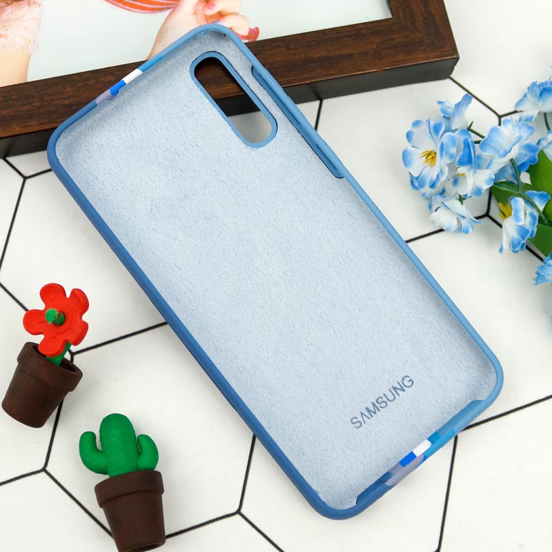 قاب سیلیکونی اورجینال رنگین کمانی Samsung Galaxy A50