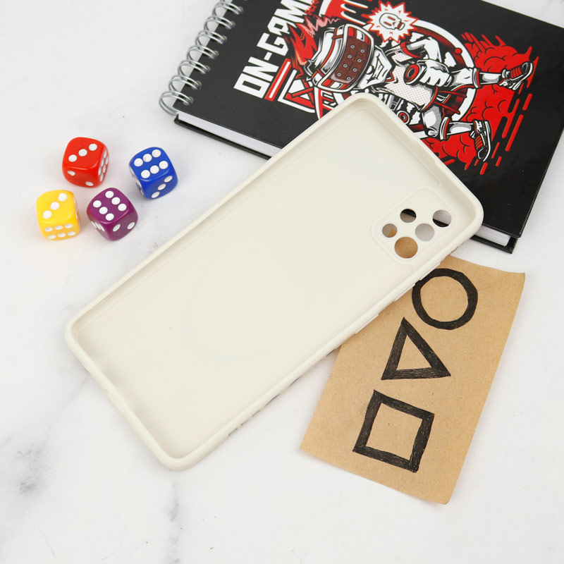 قاب سیلیکونی محافظ لنزدار طرح اسکویید گیم Samsung Galaxy A51 کد 6