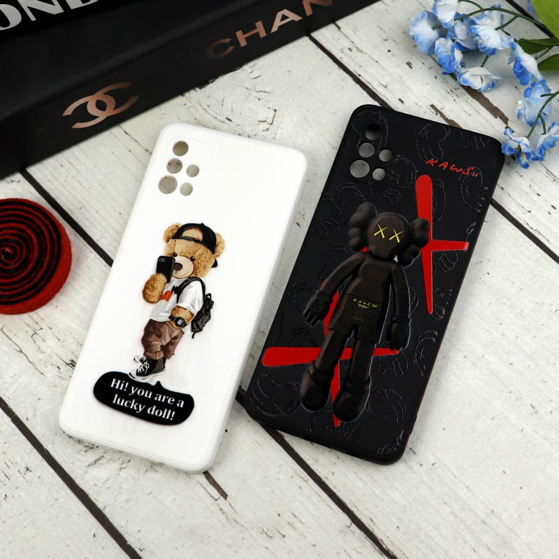 قاب طرحدار IMD 3D محافظ لنزدار Samsung Galaxy A51