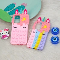 قاب اورجینال سیلیکونی یونیکورن پاپیتی Samsung Galaxy A52 / A52s