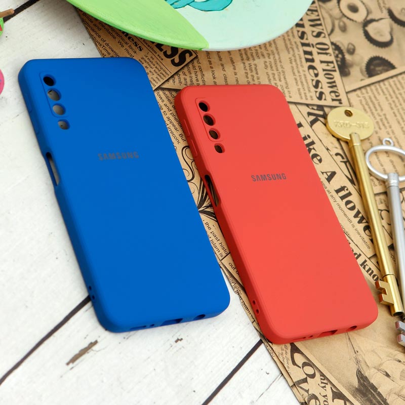 قاب سیلیکونی معمولی محافظ لنزدار Samsung Galaxy A7 2018