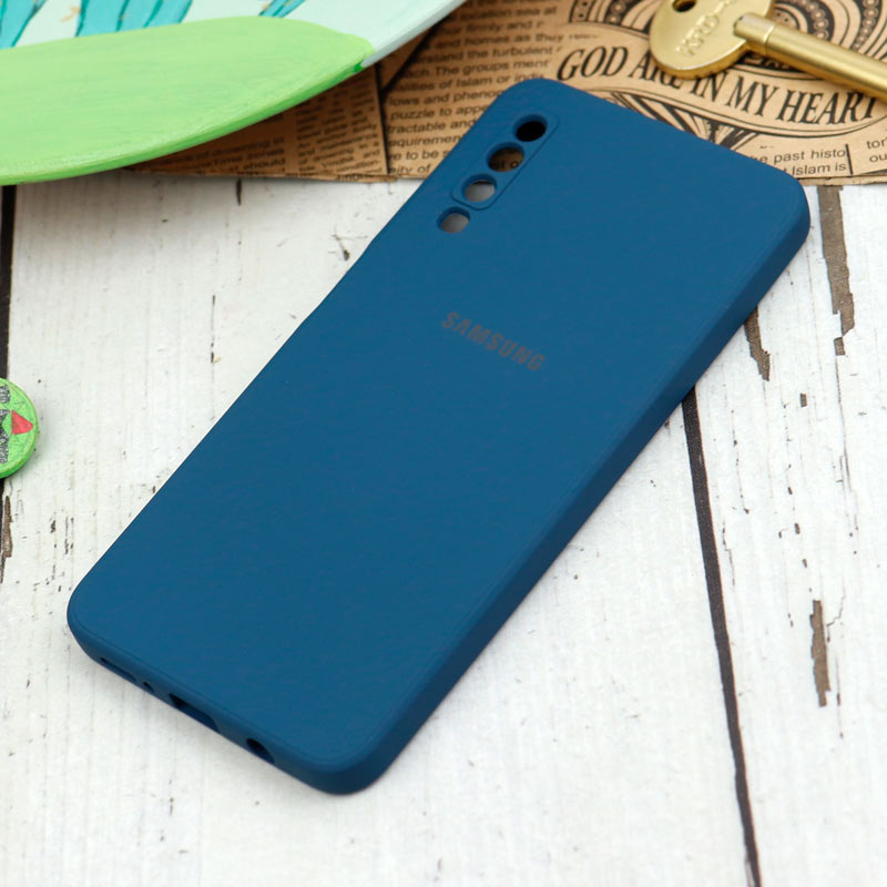 قاب سیلیکونی معمولی محافظ لنزدار Samsung Galaxy A7 2018