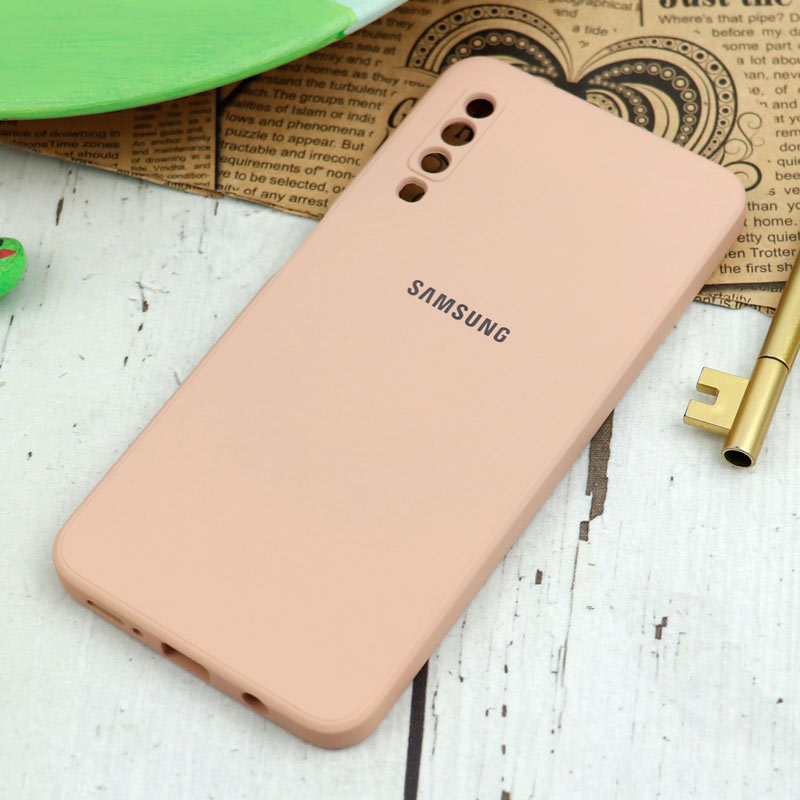 قاب سیلیکونی معمولی محافظ لنزدار Samsung Galaxy A7 2018