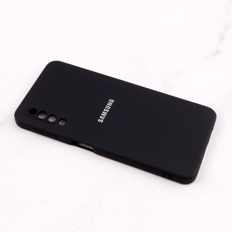 قاب سیلیکونی معمولی محافظ لنزدار Samsung Galaxy A7 2018