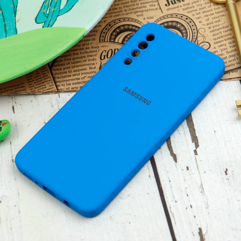 قاب سیلیکونی معمولی محافظ لنزدار Samsung Galaxy A7 2018