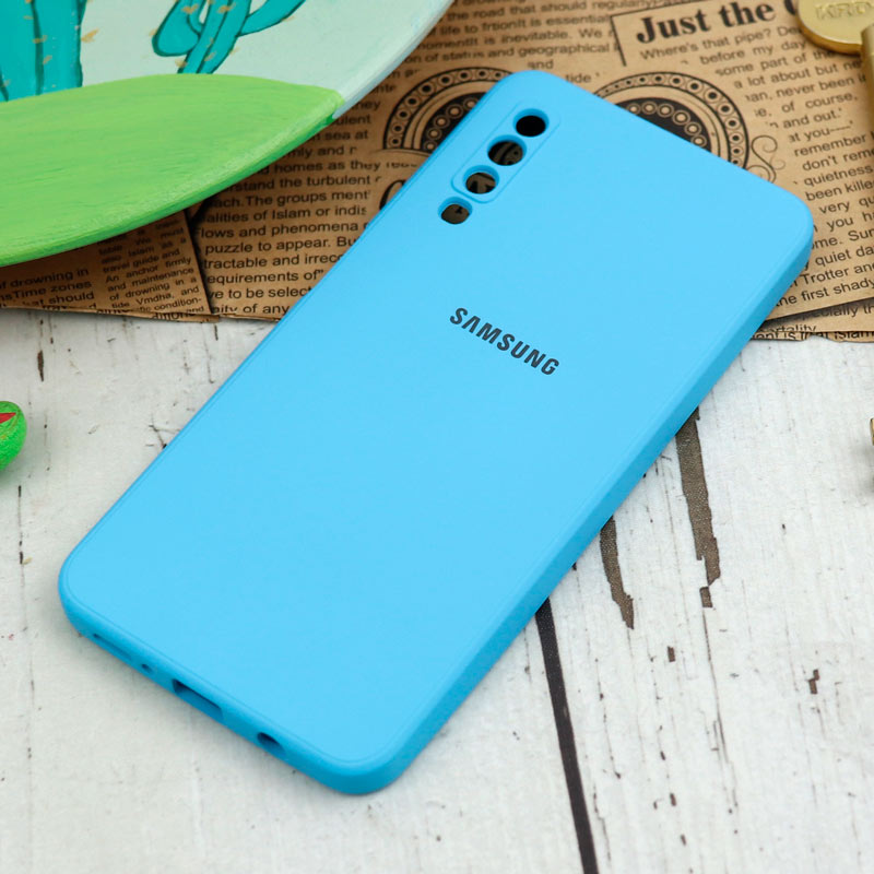 قاب سیلیکونی معمولی محافظ لنزدار Samsung Galaxy A7 2018