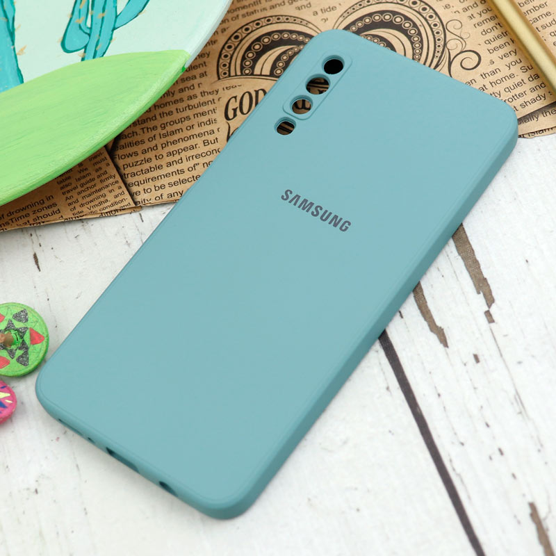 قاب سیلیکونی معمولی محافظ لنزدار Samsung Galaxy A7 2018