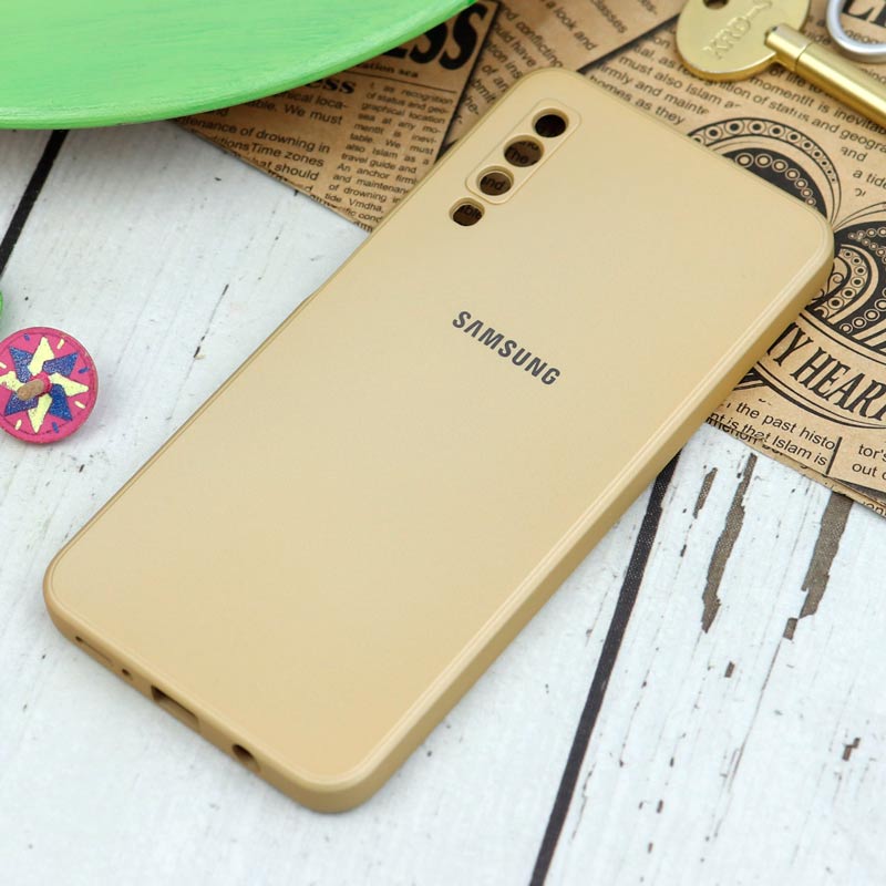 قاب سیلیکونی معمولی محافظ لنزدار Samsung Galaxy A7 2018