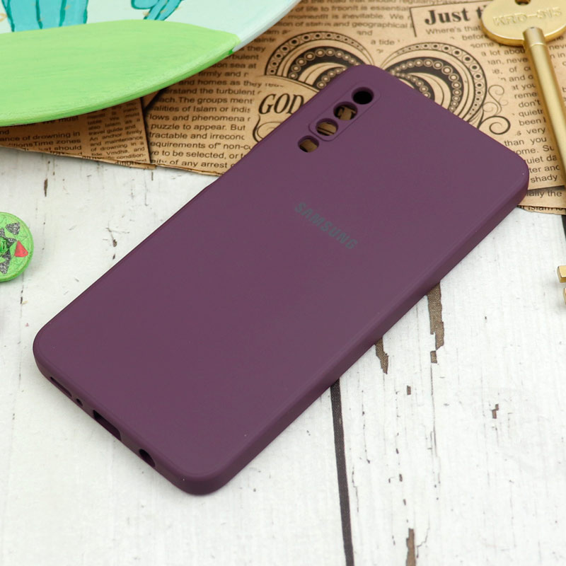 قاب سیلیکونی معمولی محافظ لنزدار Samsung Galaxy A7 2018