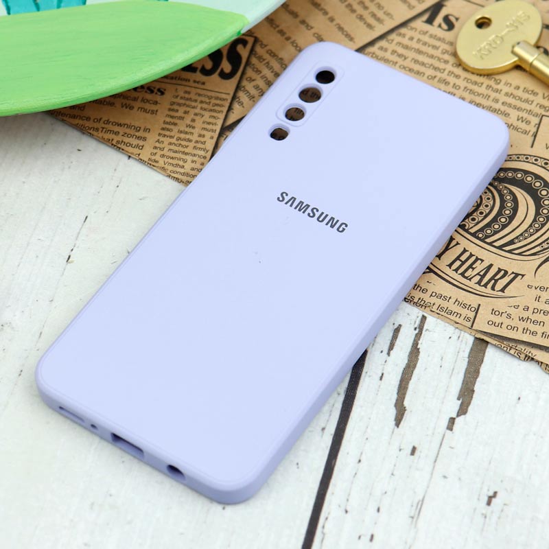 قاب سیلیکونی معمولی محافظ لنزدار Samsung Galaxy A7 2018