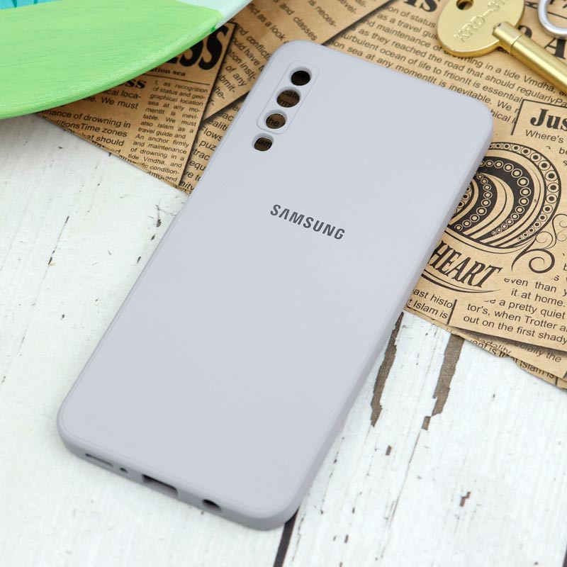 قاب سیلیکونی معمولی محافظ لنزدار Samsung Galaxy A7 2018