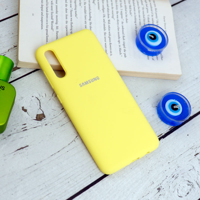 قاب سیلیکونی اصلی زیربسته سامسونگ Galaxy A70 / A70s