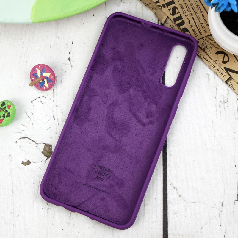 قاب سیلیکونی اصلی زیربسته سامسونگ Galaxy A70 / A70s