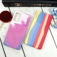 قاب سیلیکونی محافظ لنزدار کبریتی طرح آبرنگی iPhone 11