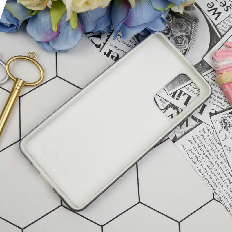 قاب سیلیکونی محافظ لنزدار کبریتی طرح آبرنگی Samsung Galaxy A72