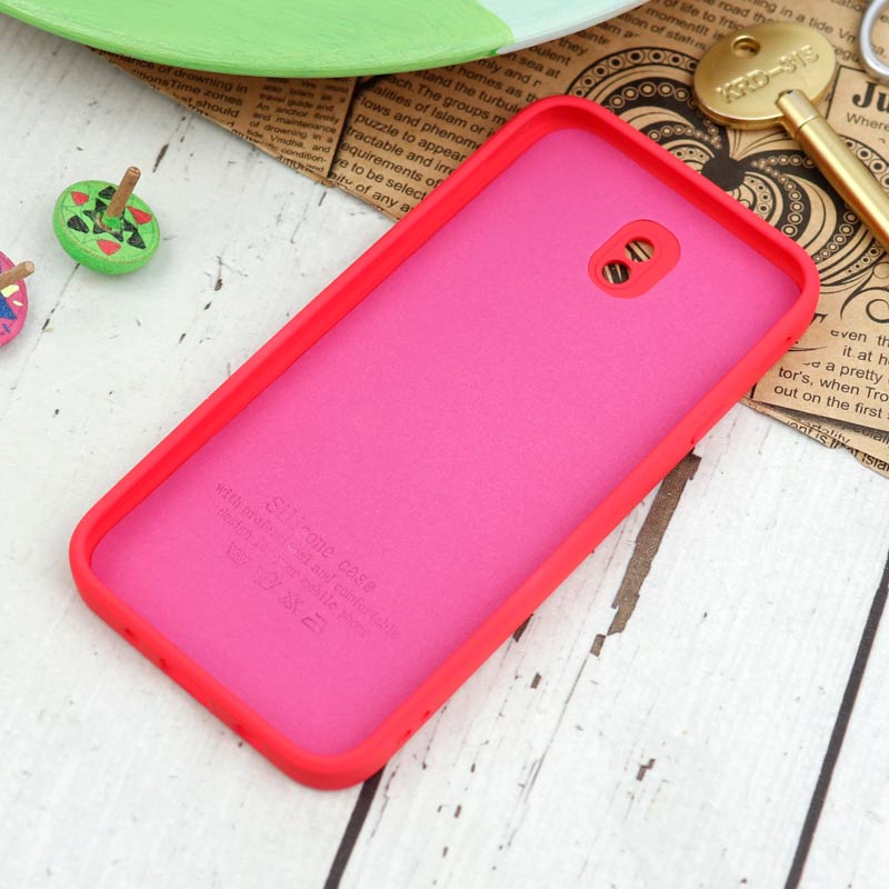 قاب سیلیکونی معمولی محافظ لنزدار Samsung Galaxy J7 Pro