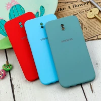 قاب سیلیکونی معمولی محافظ لنزدار Samsung Galaxy J7 Pro