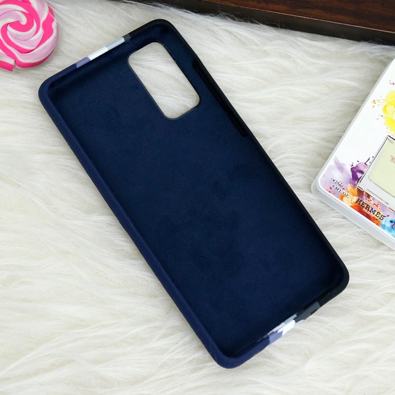 قاب سیلیکونی اورجینال رنگین کمانی Samsung Galaxy S20 FE