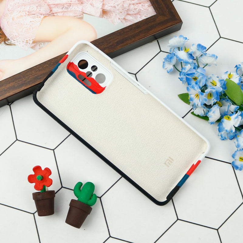 قاب سیلیکونی اورجینال رنگین کمانی محافظ لنزدار Xiaomi Note 10 Pro