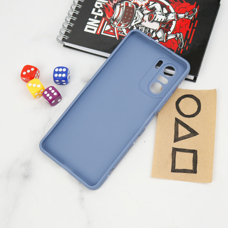 قاب سیلیکونی محافظ لنزدار طرح اسکویید گیم Xiaomi Poco F3 کد 13