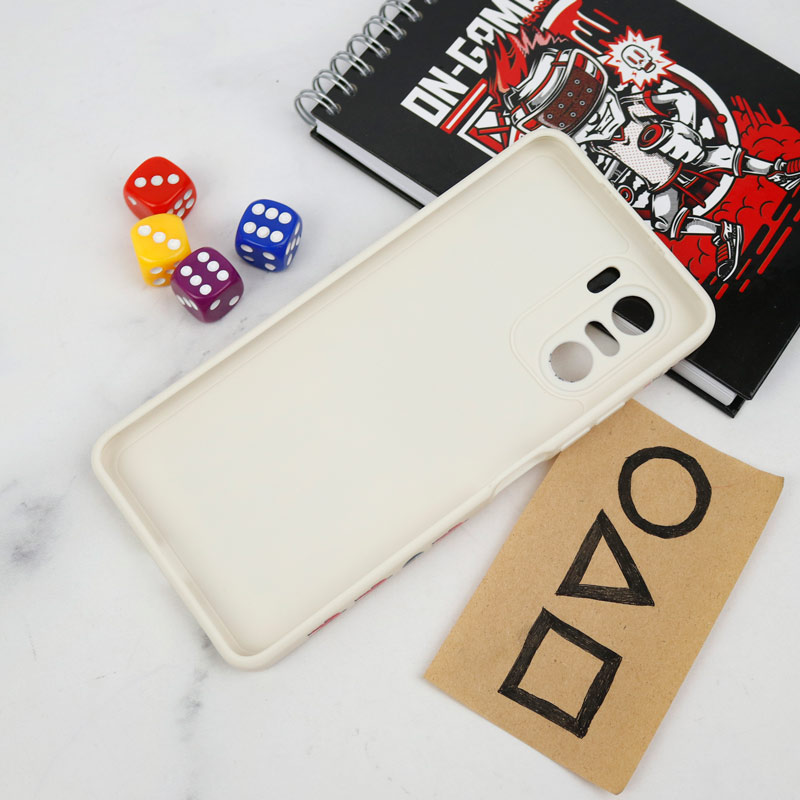 قاب سیلیکونی محافظ لنزدار طرح اسکویید گیم Xiaomi Poco F3 کد 7
