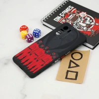 قاب سیلیکونی محافظ لنزدار طرح اسکویید گیم Xiaomi Poco F3 کد 9