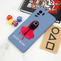 قاب سیلیکونی محافظ لنزدار طرح اسکویید گیم Xiaomi Poco F3 کد 1