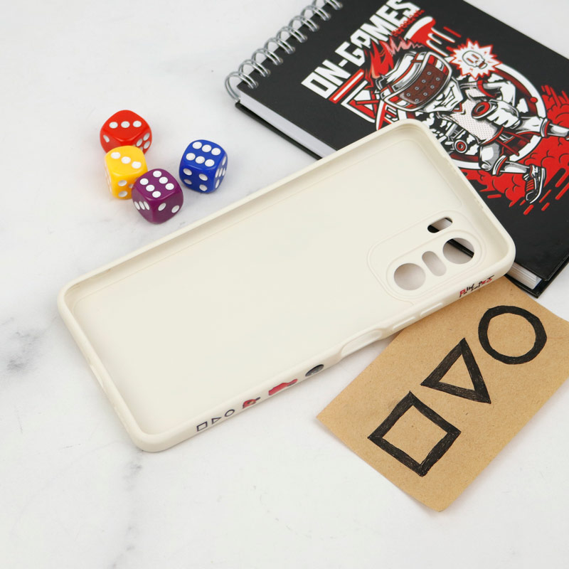 قاب سیلیکونی محافظ لنزدار طرح اسکویید گیم Xiaomi Poco F3 کد 5