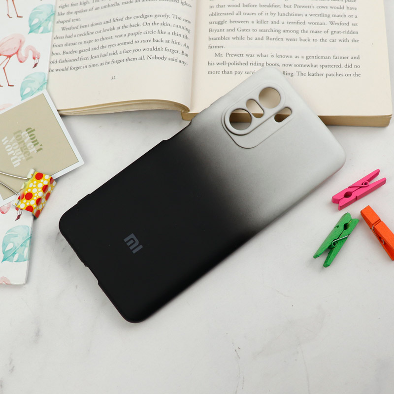 قاب سیلیکونی محافظ لنزدار دو رنگ Xiaomi Poco F3