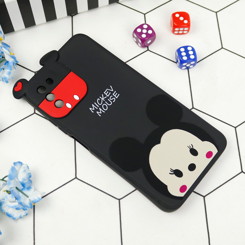 قاب سیلیکونی عروسکی محافظ لنزدار طرح Mickey Mouse شیائومی Xiaomi Poco M3