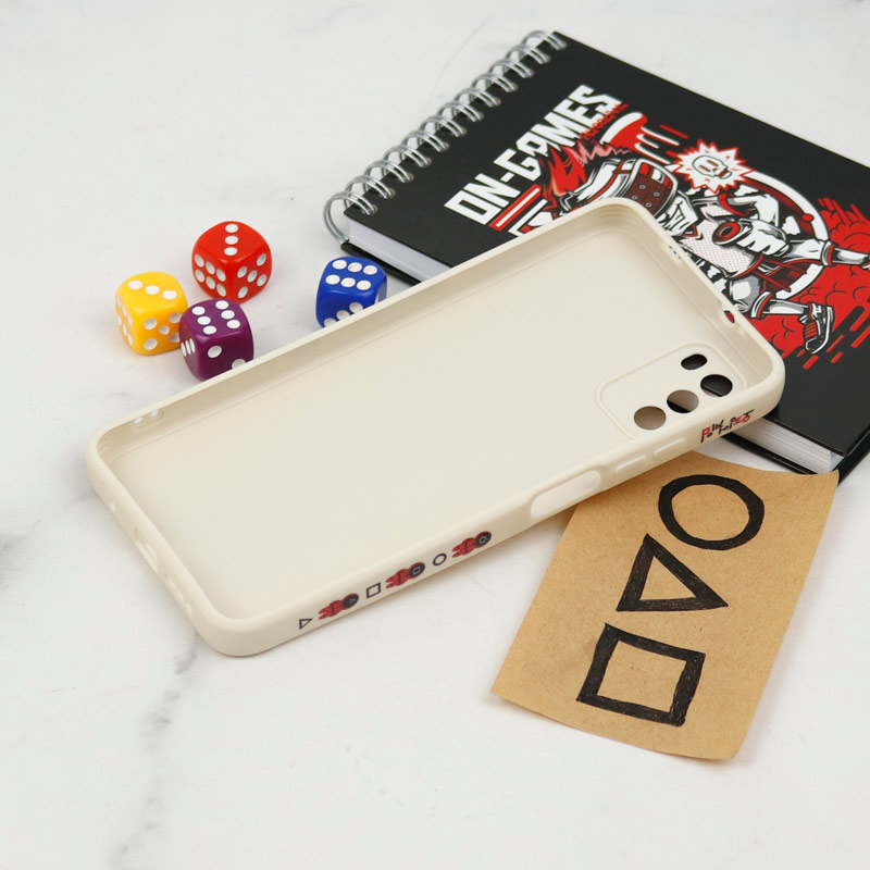 قاب سیلیکونی محافظ لنزدار طرح اسکویید گیم Xiaomi Poco M3 کد 4