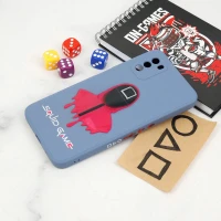 قاب سیلیکونی محافظ لنزدار طرح اسکویید گیم Xiaomi Poco M3 کد 1