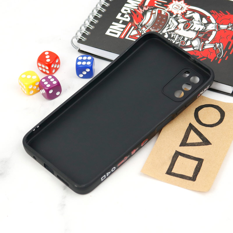 قاب سیلیکونی محافظ لنزدار طرح اسکویید گیم Xiaomi Poco M3 کد 9