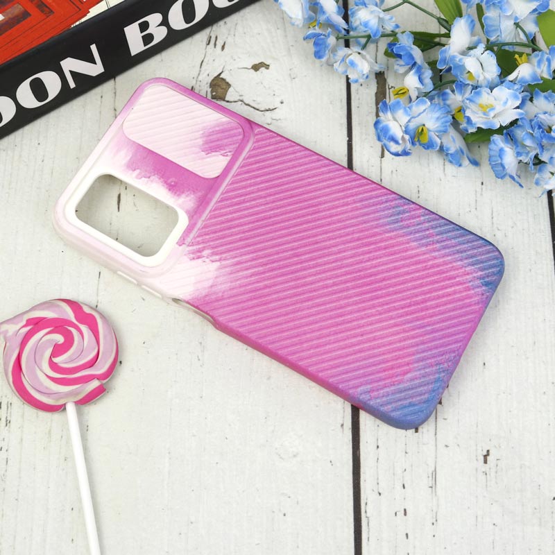 قاب سیلیکونی محافظ لنزدار کبریتی طرح آبرنگی Xiaomi Poco M3