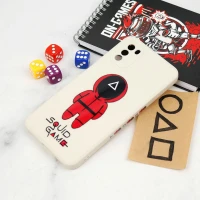 قاب سیلیکونی محافظ لنزدار طرح اسکویید گیم Xiaomi Poco M3 کد 4
